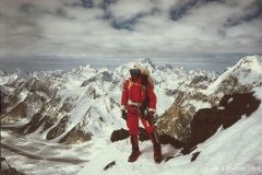 Richard Celsi on Gasherbrum II 1996