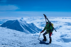 Chris Meder enroute to Denali Summit 2012