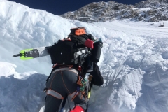 Dave Bottomley wearing Forty Below Fresh Tracks overboots on Denali 2018
