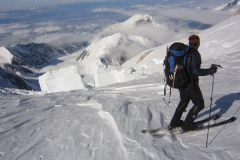 Eben R. Skiing on Denali 2011