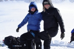 Roxanne and Robyn in Antarctica 2007