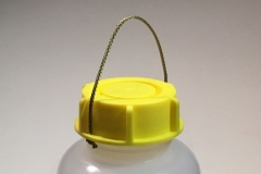 Lid with cord