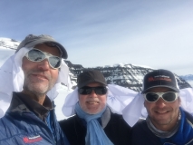 40 Below Bandanas for sun protection in Greenland 2017