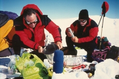 Forty Below Bottle Boots in Antarctica 1996