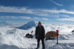 Nelson C. on Denali with FB Camp Booties 2012