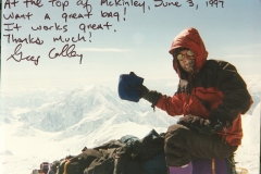 Forty Below Food Bag on Denali 1997