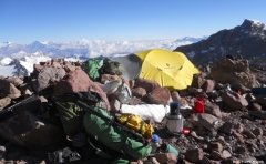 View from Aconcagua with Forty Below Mug Boot