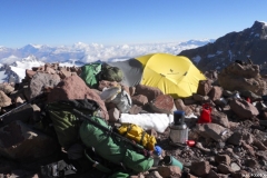 View from Aconcagua with Forty Below Mug Boot