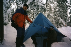 Bill and Joel at first OR camp 1996