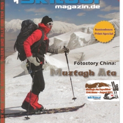 Skitour Magazine Muztagh Ata Front page