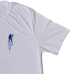 image of the forty below short sleeve shirt white