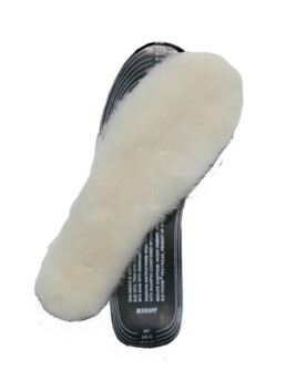 Click here to go to the sheepskin insoles cut to fit product page